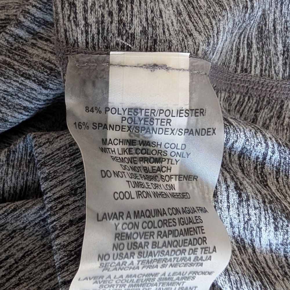 Calvin Klein Performance Womens Heather Grey Y-Back Shelf Bra Tank dress Size M - Picture 5 of 5